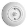 Interrupteur Toggle switch en porcelaine rond vendu sans cache en (encastrable) Réf. 173116 - THPG