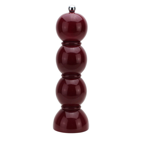 Moulin à sel ou poivre Bobbin dark cherry - Addison Ross