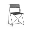 Lot de 2 chaises empilables Indoor Outdoor X-LINE en métal - Hay