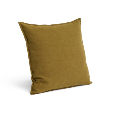 Coussin LINEN coloris olive - Hay