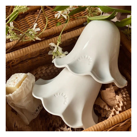 Applique LILI avec potence en Porcelaine - Enamoura