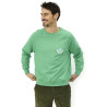 Sweat-shirt FALCO CONFORT FUTURE GREEN - Jonsen Island