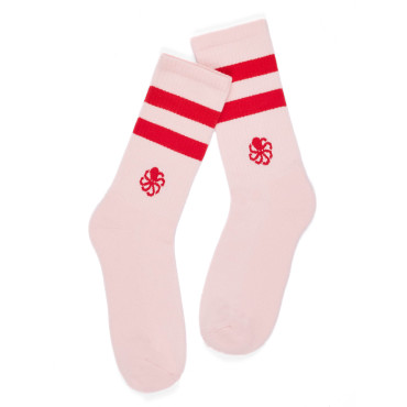 Chaussettes SOCKS TENNIS CLASSIC PINK - Jonsen Island