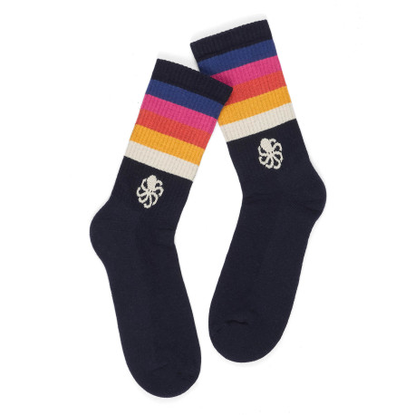 Chaussettes SOCKS NIGHT SUNRISE BLACK - Jonsen Island