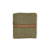 Serviette de table MARIE green stripe en lin - Libeco Home