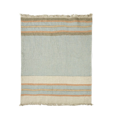 Fouta THE BELGIAN TOWEL en lin multi stripe - Libeco Home