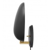 Applique Greta Grossman Cobra Wall Lamp - Jet Black