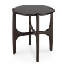 Table d'appoint "Polished Imperfect" Ø47 cm en acajou - Ethnicraft