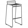 Tabouret haut Hee Noir  / H 75 cm - Hay