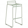 Tabouret haut Hee Noir  / H 75 cm - Hay