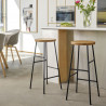 Tabouret Haut "Cornet" (Plusieurs dimensions et coloris disponibles) - Hay