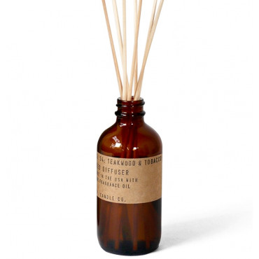 Diffuseur de parfum Teakwood & Tobacco - PF Candle Co