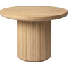 Table basse "Moon"plateau chêne ou marbre gris (Plusieurs dimensions et finitions disponibles) - Gubi