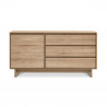 Buffet enfilade chêne massif WAVE - Ethnicraft