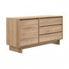 Buffet enfilade chêne massif WAVE - Ethnicraft