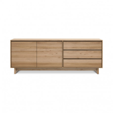 Buffet enfilade chêne massif WAVE - Ethnicraft