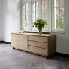 Buffet enfilade chêne massif WAVE - Ethnicraft