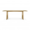 Table GEOMETRIC en chêne L.250*l.100 cm - Ethnicraft