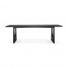 Table GEOMETRIC en chêne L.250*l.100 cm - Ethnicraft