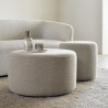 Pouf "Barrow" Ø40 / Ø60 cm (Plusieurs dimensions et coloris disponibles) - Ethnicraft