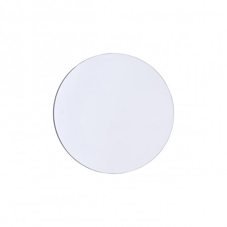 Miroir rond "Walls" Ø50 cm verre transparent - House Doctor