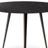 Table basse ronde en métal LUNA 80cm Noir - Ethnicraft