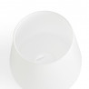 Lampe de table "Apollo" en verre opalin blanc - Hay