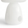 Lampe de table "Apollo" en verre opalin blanc - Hay