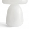 Lampe de table "Apollo" en verre opalin blanc - Hay