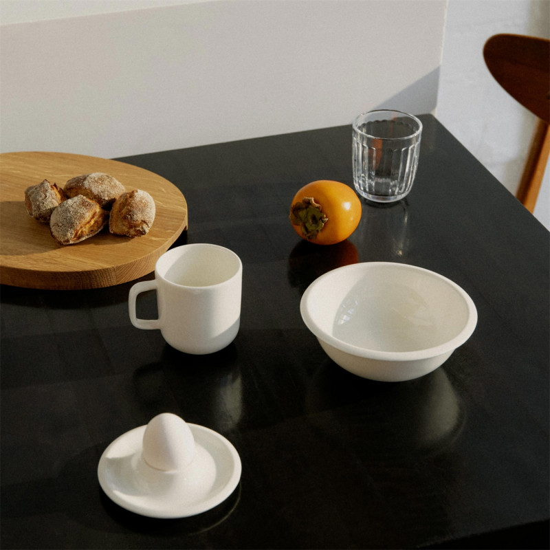 Assiette plate Raami en porcelaine blanche - Iittala - Atelier