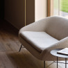 Canapé "Barrow" L.141 cm Tissu blanc cassé - Ethnicraft