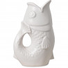 Vase "Poisson" en céramique L.16,5*P.11*H.25,3 cm (Plusieurs coloris disponibles)