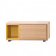 Table de chevet modulable 1 niche 1 tiroir collection Ober - Treku