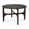 Table basse PI en acajou brun foncé - Ethnicraft