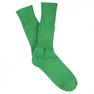 Chaussettes Femme Crew Bright Green - Escuyer