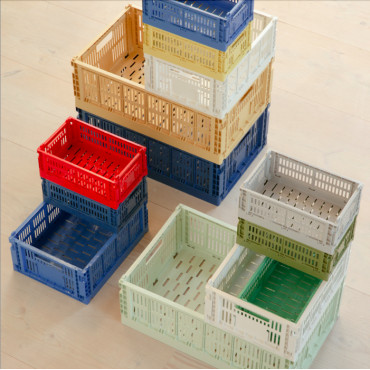 Panier Colour Crate plastique - Hay