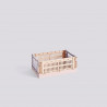 Panier Colour Crate Mix plastique Medium - Hay