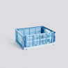 Panier Colour Crate Mix plastique Medium - Hay