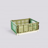 Panier Colour Crate Mix plastique Medium - Hay