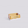 Panier Colour Crate Mix plastique Medium - Hay