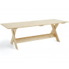 Table outdoor en pin Crate L.180 cm - Gerrit Rietveld - Hay