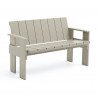 Banc outdoor avec accoudoirs Crate L.132 cm - Gerrit Rietveld - Hay