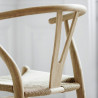 Chaise CH24 "Wishbone chair" en bois naturel (Plusieurs finitions disponibles) - Hans Wegner - Carl Hansen & Son