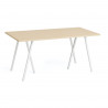 Table rectangulaire Loop Stand L.160 cm avec renfort en métal - Hay