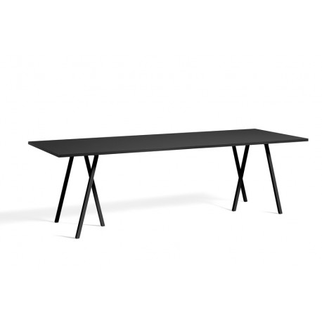 Table rectangulaire Loop Stand L.160 cm avec renfort en métal - Hay