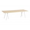 Table rectangulaire Loop Stand L.160 cm avec renfort en métal - Hay