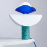 Lampe Swap-It en jesmonite et plastique recyclé H.40 cm - Moodlight Studio