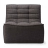 Fauteuil 1 place N701 L.80*P.91 cm - Ethnicraft