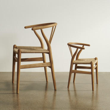 Chaise CH24 WISHBONE CHAIR ENFANT Edition Limitée - Hans Wegner - Carl Hansen