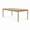 Table Bok L.180*l.90 cm en chêne ou teck - Ethnicraft